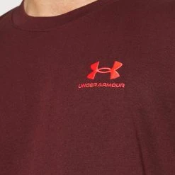 Under Armour LOGO HEAVYWEIGHT - T-shirt Basic - Chestnut Red/radio Red 4 Under Armour LOGO HEAVYWEIGHT - T-shirt Basic - Chestnut Red/radio Red -Under Armour shop eb07ffb02dab47e2847d1c4baa5c1223 scaled