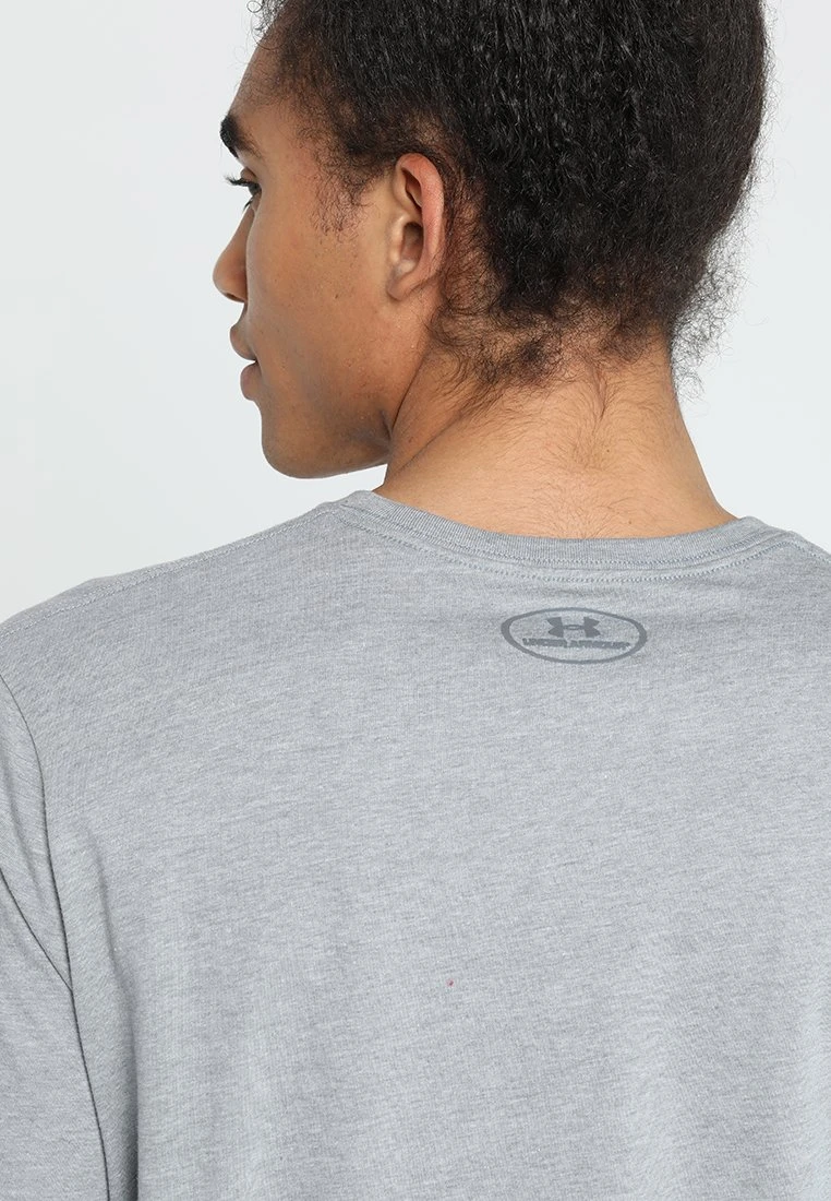 STYLE LOGO - T-shirt z nadrukiem - steel light heather/black Under Armour STYLE LOGO - T-shirt Z Nadrukiem - Steel Light Heather/black -Under Armour shop eb758759a65546788395e7d9876b6291