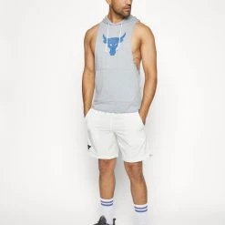 Under Armour PROJECT ROCK BULL - Top - Steel Light Heather/blue Mirage -Under Armour shop ed7560a28e6f4d658d52e63092fb2e42 scaled