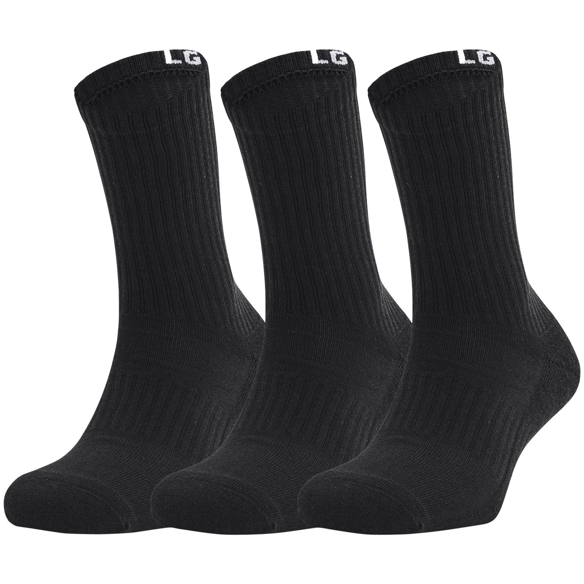 3 PACK - Skarpety - black Under Armour 3 PACK - Skarpety - Black -Under Armour shop edc3000eead14f81b6f45ad39f832c48