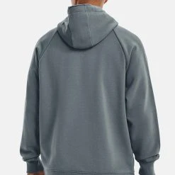 Under Armour HEAVYWEIGHT TERRY - Bluza Z Kapturem - Gravel 2 Under Armour HEAVYWEIGHT TERRY - Bluza Z Kapturem - Gravel -Under Armour shop ee883e9acf054d35a0f828b280f96e26
