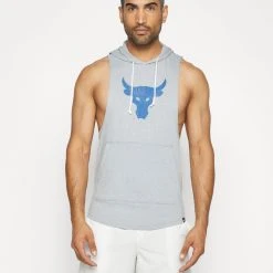 Under Armour PROJECT ROCK BULL - Top - Steel Light Heather/blue Mirage -Under Armour shop ee91f78e395a4e4b9934e9b9f4c114b1 scaled