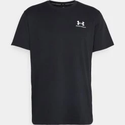 Under Armour LOGO HEAVYWEIGHT - T-shirt Basic - Black/white 3 Under Armour LOGO HEAVYWEIGHT - T-shirt Basic - Black/white -Under Armour shop efe59e0231fa40edbb92922fd034c167 scaled