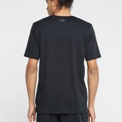 Under Armour STYLE LOGO - T-shirt Z Nadrukiem - Black/white 2 Under Armour STYLE LOGO - T-shirt Z Nadrukiem - Black/white -Under Armour shop f046a612556e4ca189f83d28bd27c71b