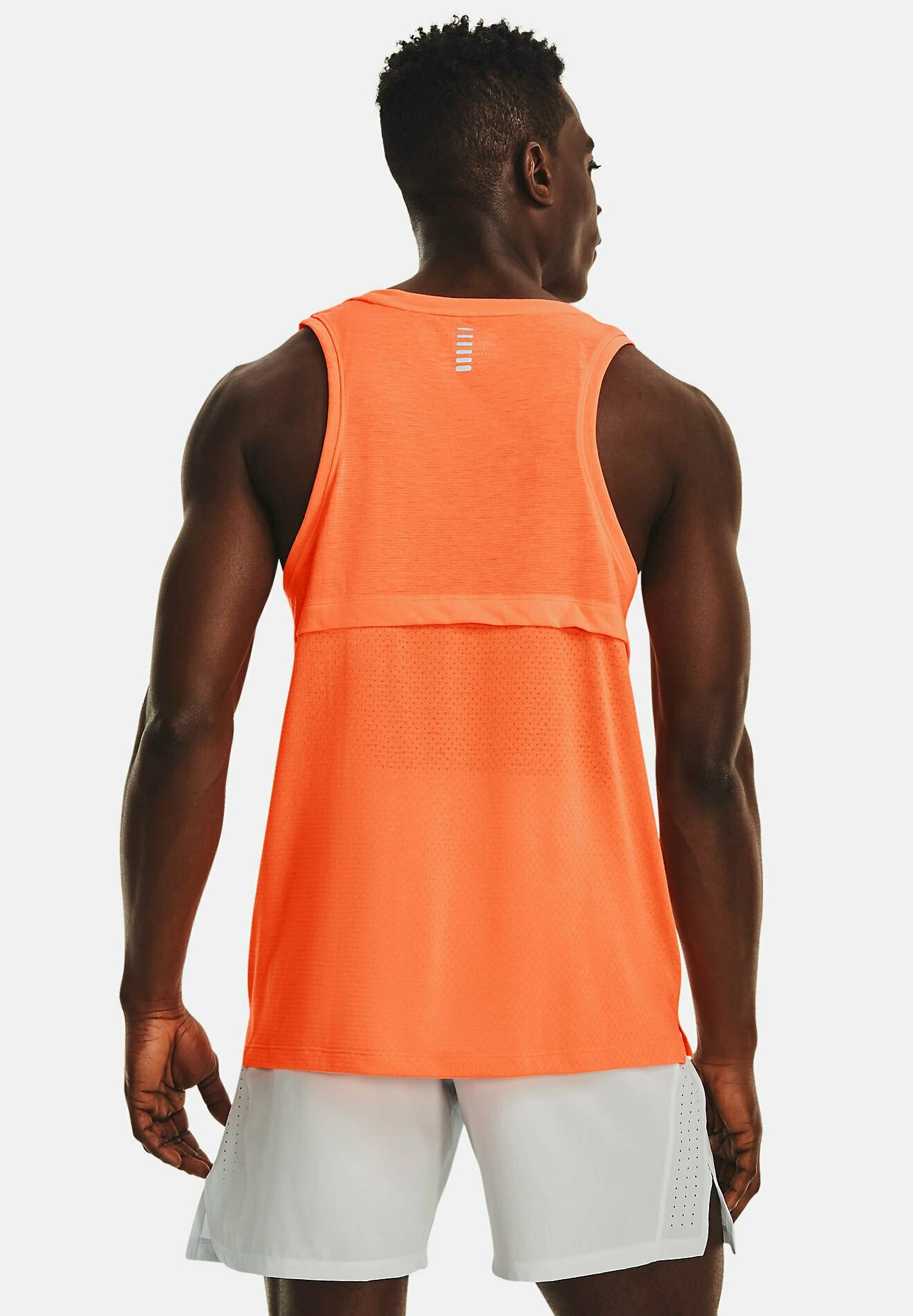 Under Armour STREAKER SINGLET - Top - Orange Blast 3 Under Armour STREAKER SINGLET - Top - Orange Blast - obrazek 3