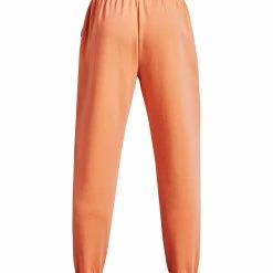 Under Armour UA SUMMIT - Spodnie Treningowe - Mellow Orange -Under Armour shop f708b0827b894dbb944038b131934d0e