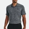 Under Armour SHORT-SLEEVE UA PERFORMANCE 3.0 - Koszulka Polo - Pitch Gray