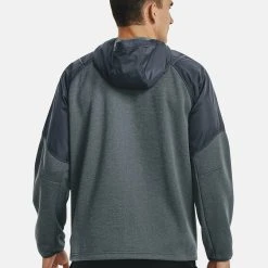 Under Armour SWACKET - Kurtka Z Polaru - Gravel -Under Armour shop fa636f23066641ce8d61905a259b19a0