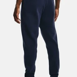 Under Armour ESSENTIAL - Spodnie Treningowe - Midnight Navy 2 Under Armour ESSENTIAL - Spodnie Treningowe - Midnight Navy -Under Armour shop fb7c8da0b45c4d66970b7a44ed41c01e