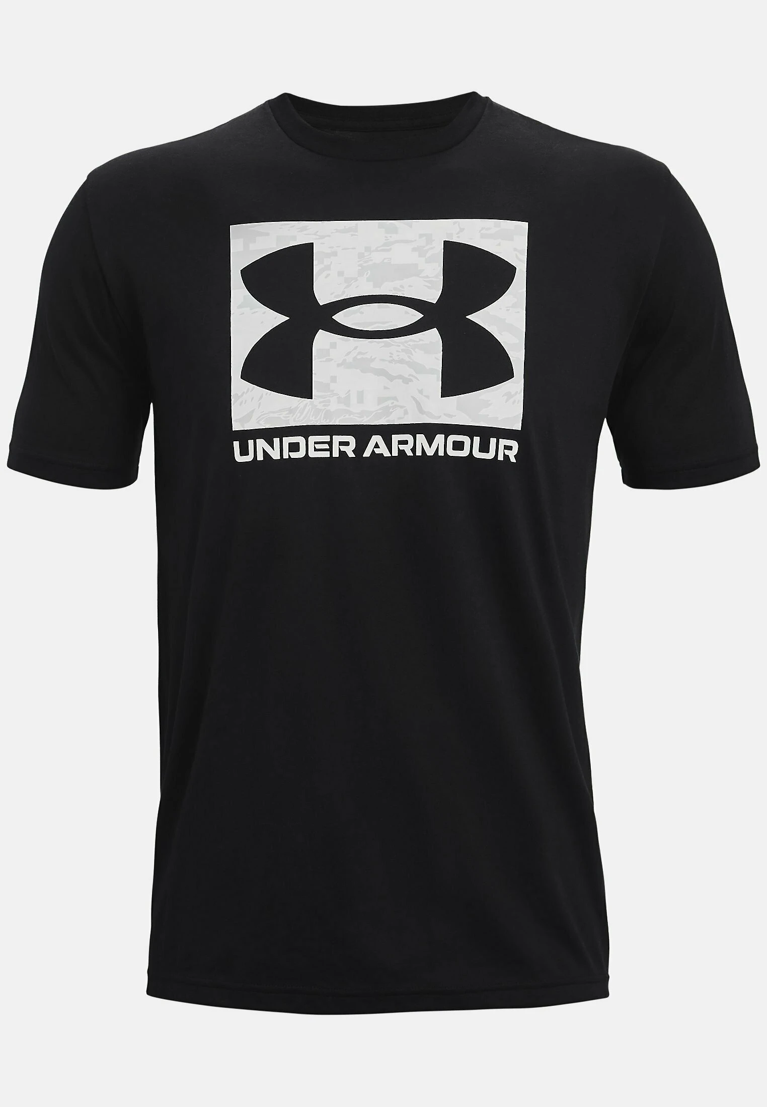 Under Armour ABC CAMO BOXED LOGO - T-shirt Z Nadrukiem - Black 4 Under Armour ABC CAMO BOXED LOGO - T-shirt Z Nadrukiem - Black - obrazek 4