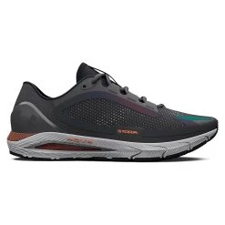 Under Armour HOVR SONIC 5 STORM - Obuwie Do Biegania Treningowe - Jet Gray / Mod Gray / Blaze Orange -Under Armour shop fd1dd1bd7a0c4089908494867c126100