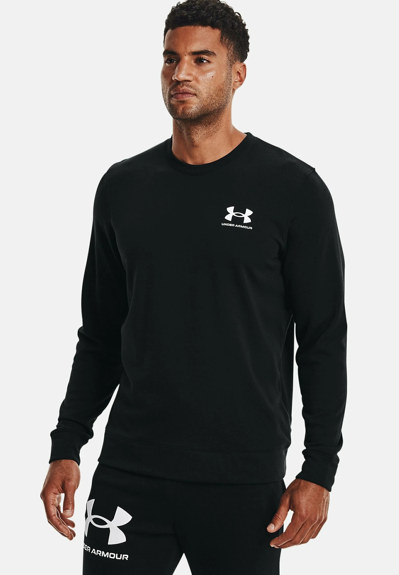 RIVAL TERRY - Bluza - black Under Armour RIVAL TERRY - Bluza - Black -Under Armour shop fe328afd1fe042a5bf6101c820c41762