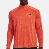 Under Armour TECH ZIP - Bluzka Z Długim Rękawem - After Burn