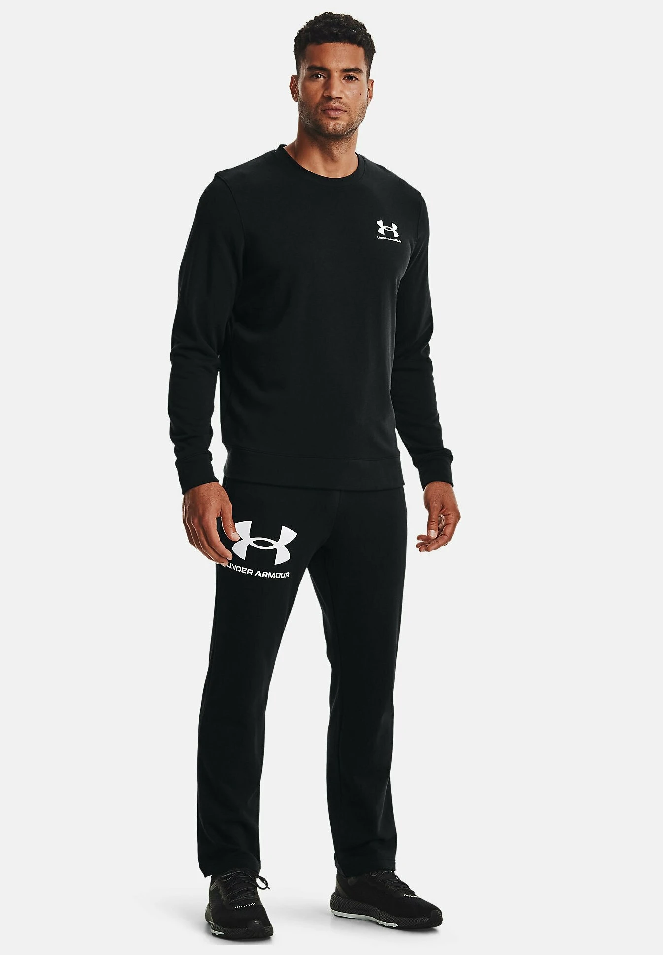 RIVAL TERRY - Bluza - black Under Armour RIVAL TERRY - Bluza - Black -Under Armour shop ffd00af73484428792850ce91078e1ca